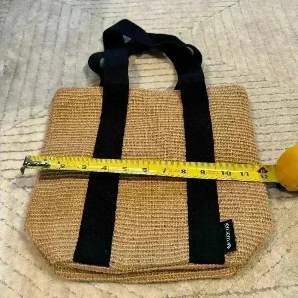 Wacoal jute and cotton double strap tote - Picture 4 of 9